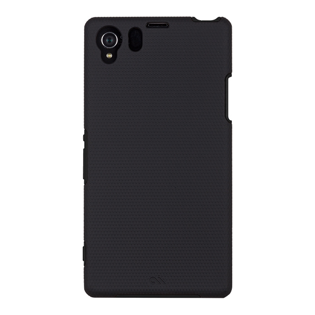 【XPERIA Z1 ケース】Hybrid Tough Case, Black/Black