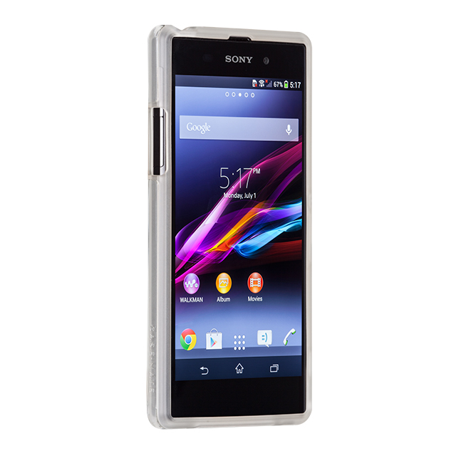 【XPERIA Z1 ケース】Hybrid Tough Naked Case, Clear/Cleargoods_nameサブ画像