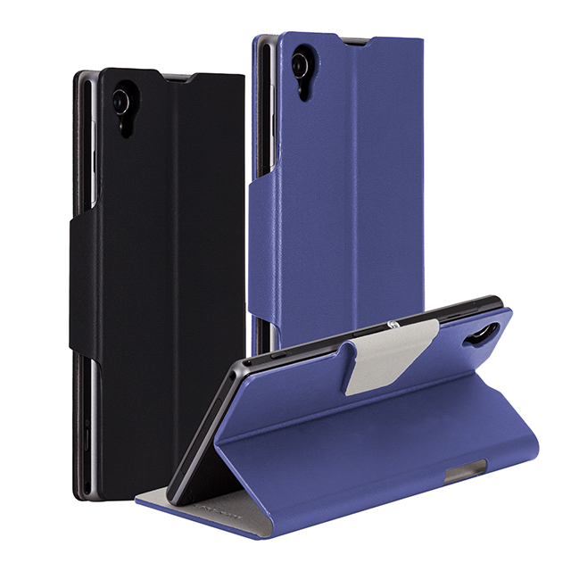 【XPERIA Z1 ケース】Slim Folio Case, Blackgoods_nameサブ画像