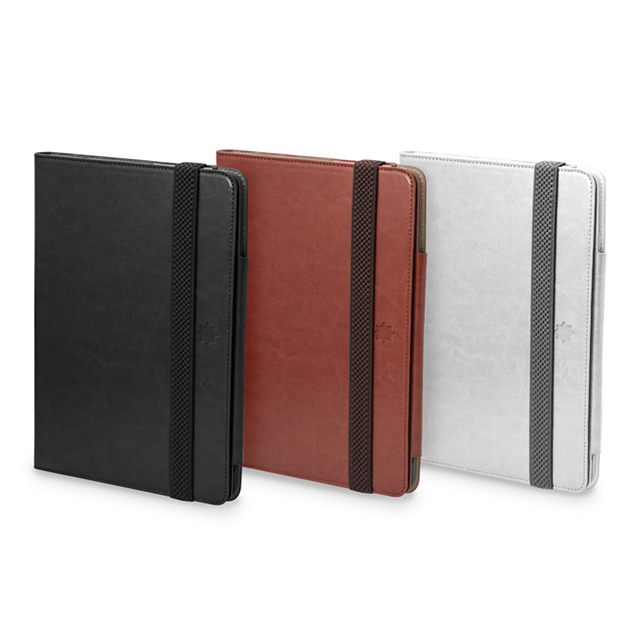 【iPad(9.7inch)(第5世代/第6世代)/iPad Air(第1世代) ケース】TUNEFOLIO Classic ブラックサブ画像