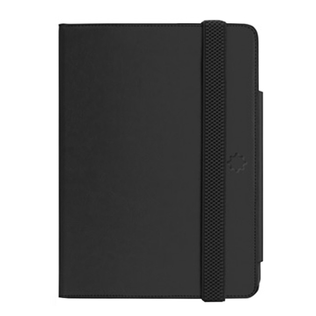 【iPad(9.7inch)(第5世代/第6世代)/iPad Air(第1世代) ケース】TUNEFOLIO Classic ブラック