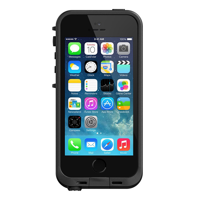 【iPhone5s/5 ケース】fre (Black)サブ画像