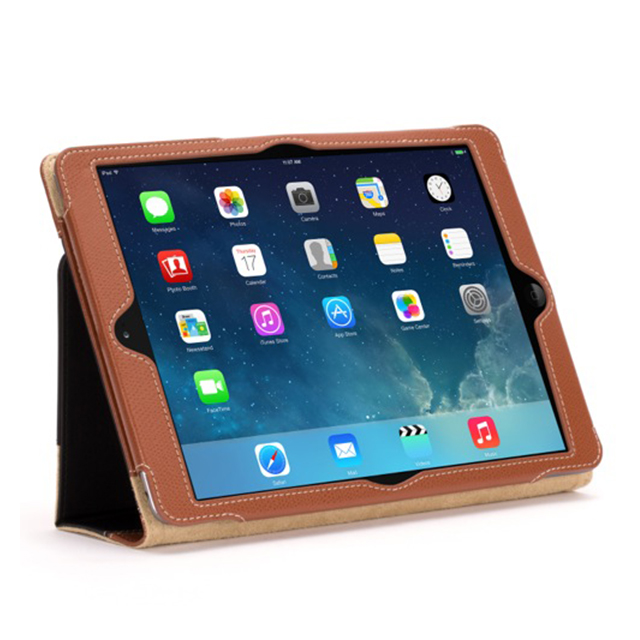 【iPad Air(第1世代) ケース】Back Bay Folio Case Black/Browngoods_nameサブ画像