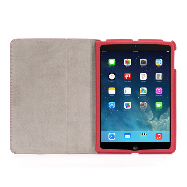 【iPad Air(第1世代) ケース】Slim Folio Case Red/Grayサブ画像