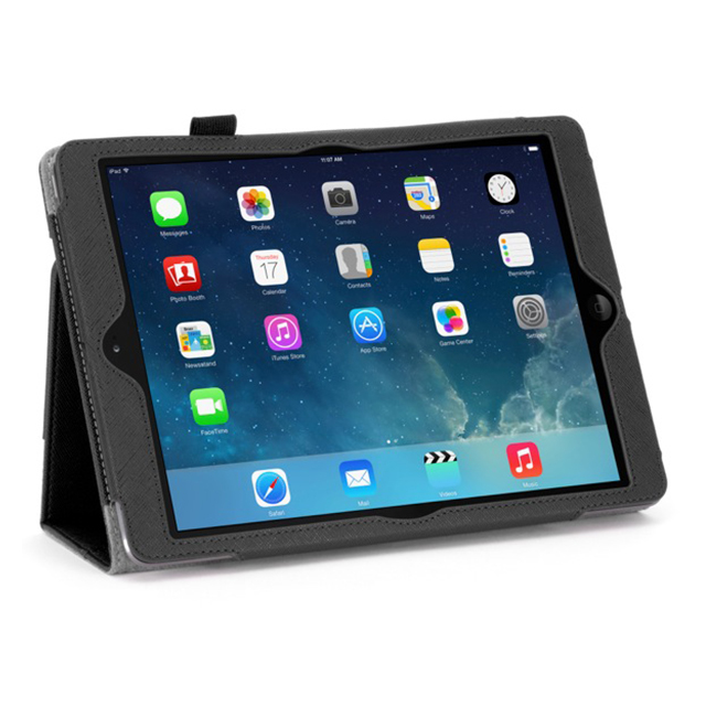 【iPad Air(第1世代) ケース】Folio Case Black/Grayサブ画像