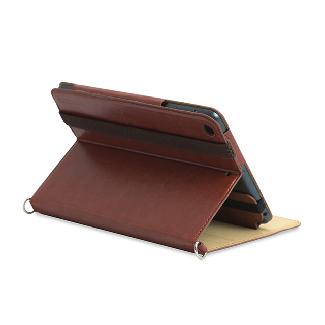 【iPad mini3/2/1 ケース】TUNEFOLIO Classic for iPad mini ブラウンサブ画像