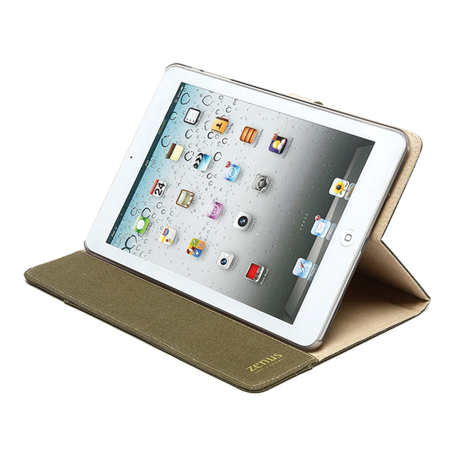 【iPad mini3/2/1 ケース】Cambridge Diary カーキgoods_nameサブ画像