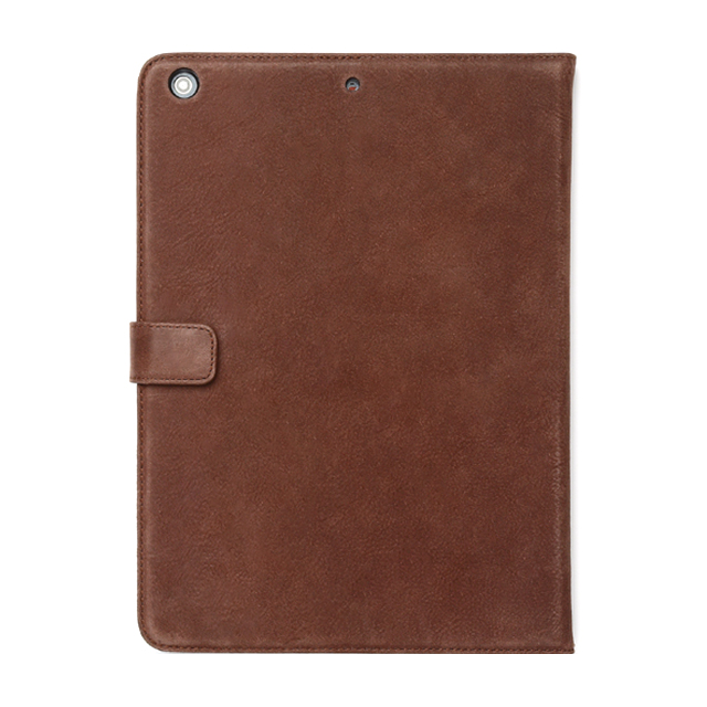 【iPad(9.7inch)(第5世代/第6世代)/iPad Air(第1世代) ケース】Prestige Retro Vintage Diary (ダークブラウン)サブ画像