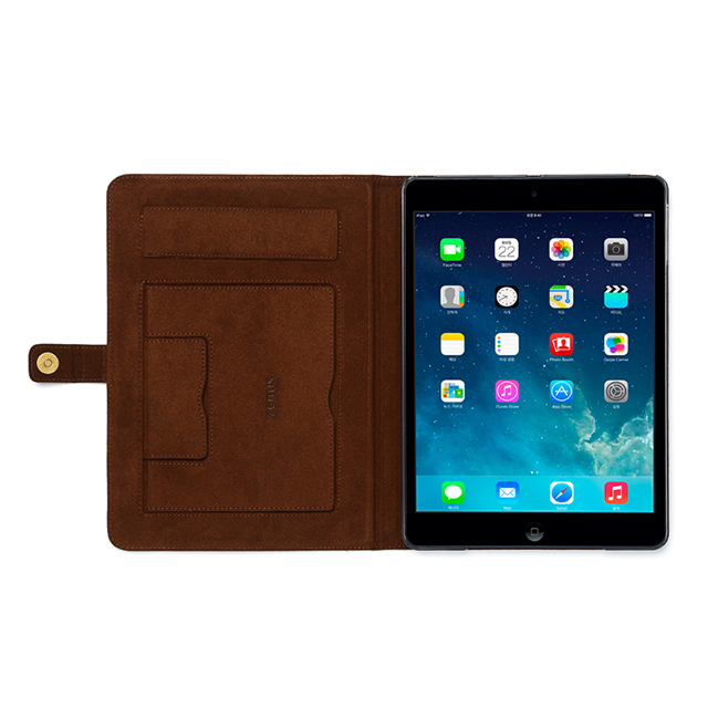 【iPad(9.7inch)(第5世代/第6世代)/iPad Air(第1世代) ケース】Prestige Retro Vintage Diary (ダークブラウン)goods_nameサブ画像