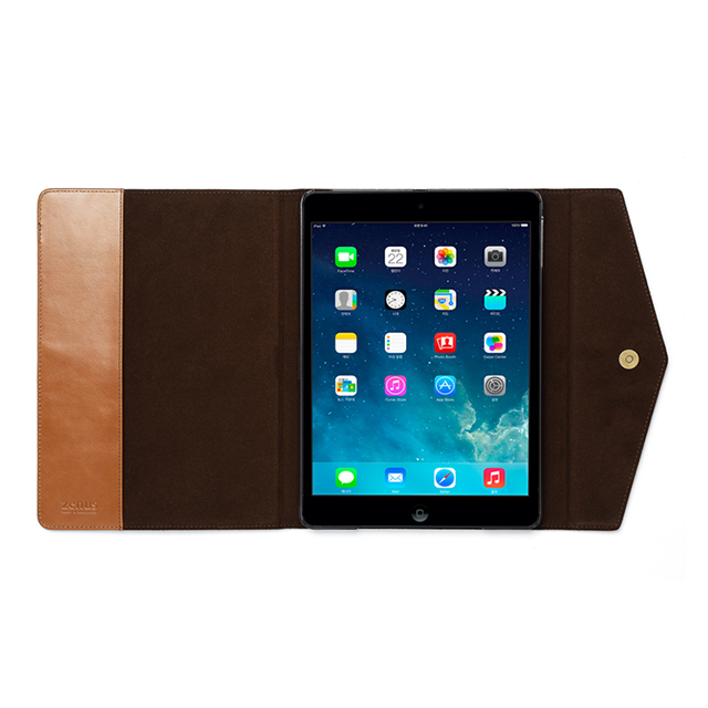 【iPad(9.7inch)(第5世代/第6世代)/iPad Air(第1世代) ケース】Prestige Envelope Folio (ダークブラウン)サブ画像