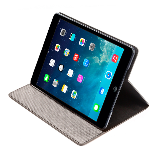 【iPad(9.7inch)(第5世代/第6世代)/iPad Air(第1世代) ケース】Masstige Metallic Diary (シルバー)goods_nameサブ画像