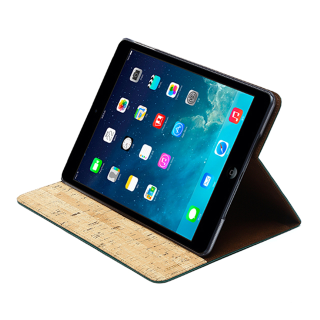 【iPad(9.7inch)(第5世代/第6世代)/iPad Air(第1世代) ケース】Masstige A-Cork Diary (グリーン)goods_nameサブ画像