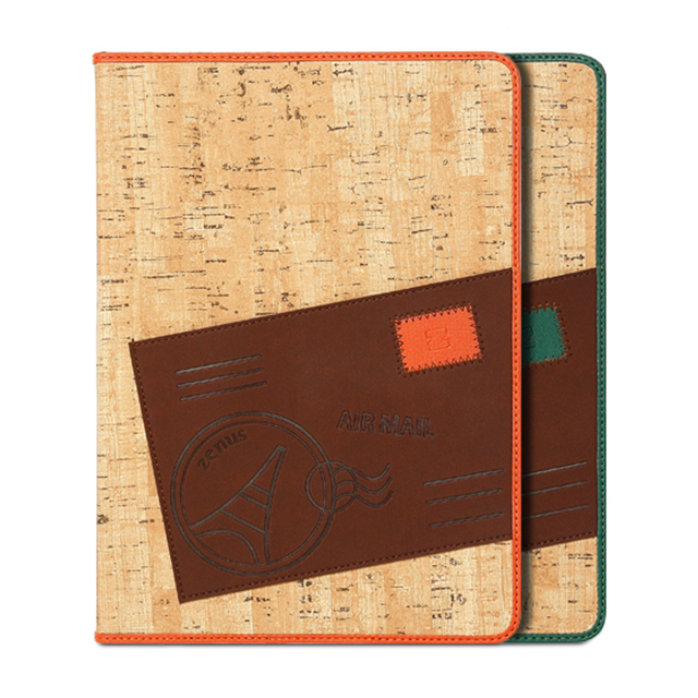 【iPad(9.7inch)(第5世代/第6世代)/iPad Air(第1世代) ケース】Masstige A-Cork Diary (グリーン)goods_nameサブ画像