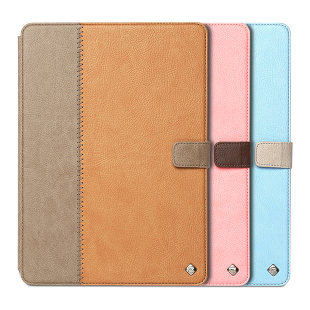 【iPad(9.7inch)(第5世代/第6世代)/iPad Air(第1世代) ケース】Masstige E-Note Diary (キャメル)goods_nameサブ画像