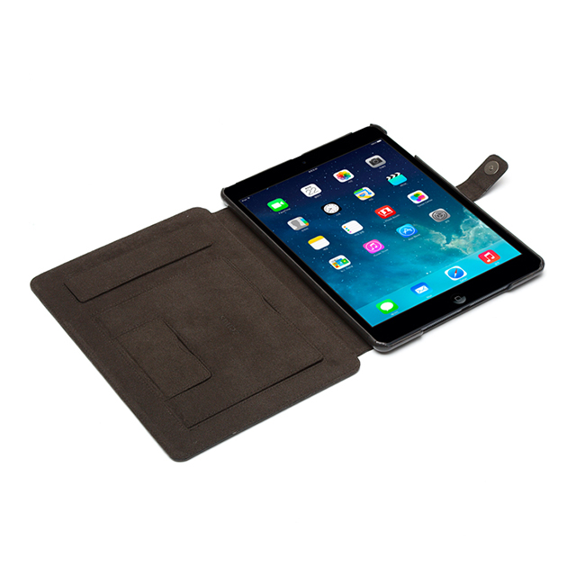 【iPad(9.7inch)(第5世代/第6世代)/iPad Air(第1世代) ケース】Masstige Neo Classic Diary (ダークグレー)サブ画像