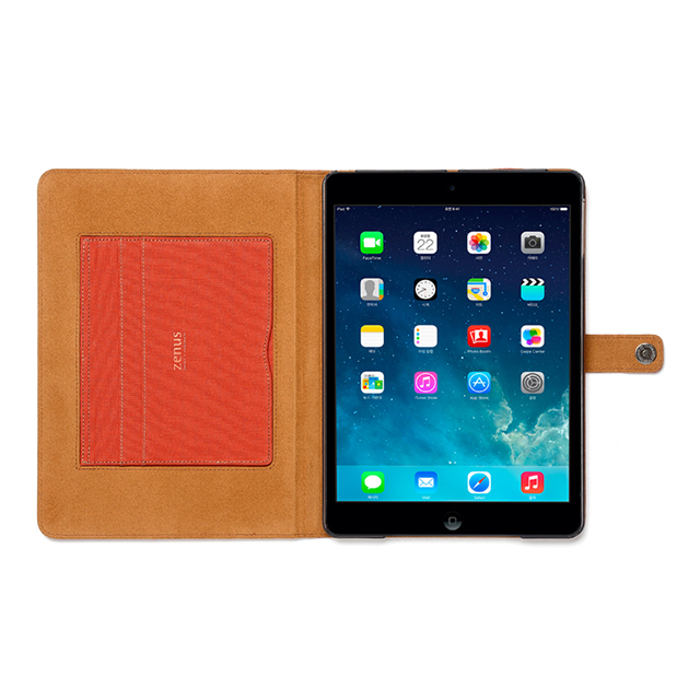 【iPad(9.7inch)(第5世代/第6世代)/iPad Air(第1世代) ケース】Cambridge Diary (オレンジ)goods_nameサブ画像