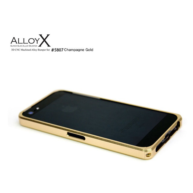 【iPhoneSE(第1世代)/5s/5 ケース】Alloy X (Champagne Gold)サブ画像