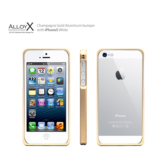 【iPhoneSE(第1世代)/5s/5 ケース】Alloy X (Champagne Gold)goods_nameサブ画像