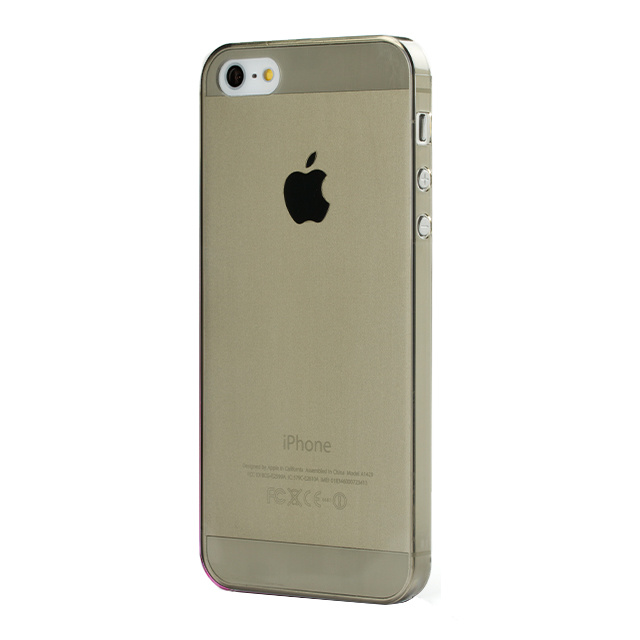 【iPhone5s/5 ケース】PC Case スモーク