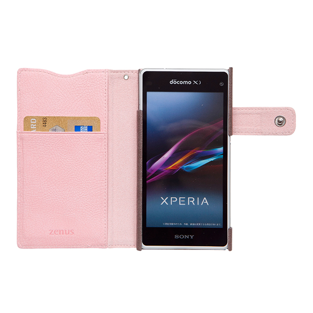 【XPERIA A2/Z1 f ケース】Masstige E-note Diary (ピンク)goods_nameサブ画像