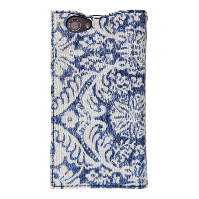 【XPERIA A2/Z1 f ケース】Denim Paisley Diarygoods_nameサブ画像