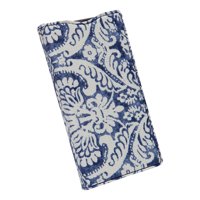 【XPERIA A2/Z1 f ケース】Denim Paisley Diaryサブ画像