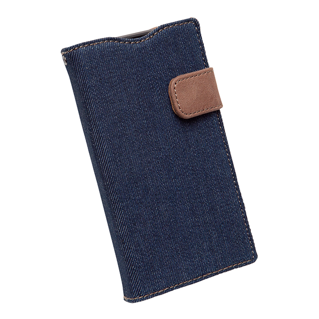 【XPERIA A2/Z1 f ケース】Denim Vintage Pocket Diarygoods_nameサブ画像