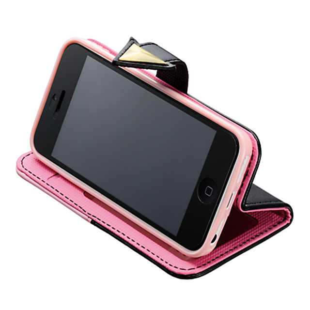 【iPhone5s/5c/5 ケース】Girls i 手帳型カバー バイカラーgoods_nameサブ画像