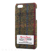 【iPhone5s/5 ケース】ファブリックカバー Harris Tweed (ブラウン・チェック)