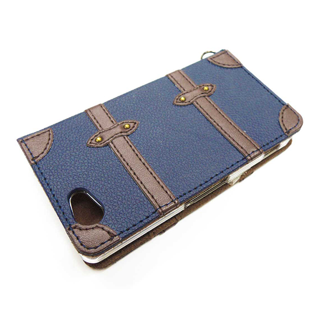 【XPERIA Z1 f ケース】Trolley Case ネイビーgoods_nameサブ画像