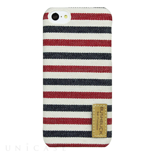 【iPhone5c ケース】ハードシェルデニム仕上げケース Tour Fabric Case ”Big Red” IP5CTR01