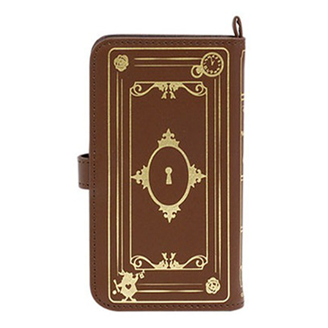 【マルチ スマホケース】ディズニーキャラクター/Old Book Case for スマートフォン(アリス・イン・ワンダーランド/ブラウン)goods_nameサブ画像