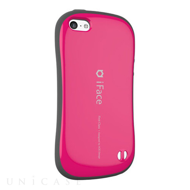 【iPhone5c ケース】iFace First Classケース (ホットピンク)