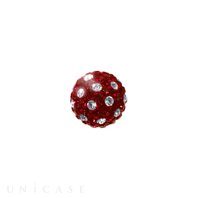 JASSY JEWEL Ball 12mm (ドットディープレッド)