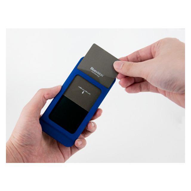 【iPhone5s/5 ケース】Bluevision OsaifuSlim for iPhone 5s/5 Light Blueサブ画像