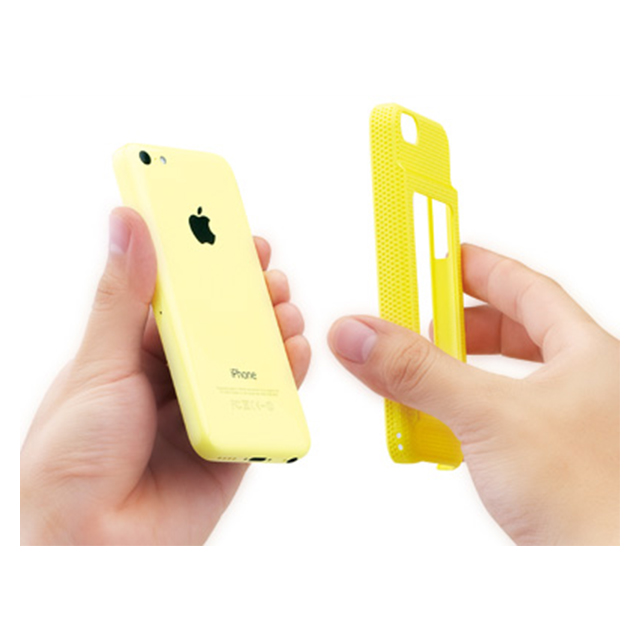 【iPhone5c ケース】Bluevision OsaifuSlim for iPhone 5c Orangegoods_nameサブ画像