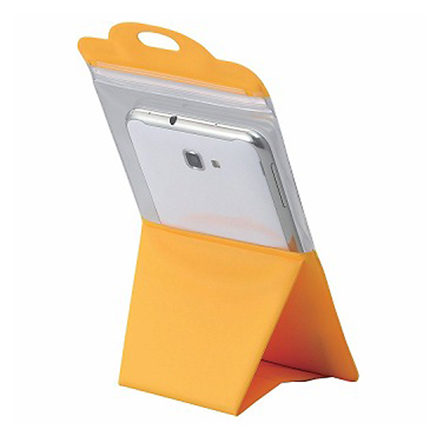 ELECOOK スマートフォン用自立する防滴ケース 5インチ (オレンジ)サブ画像