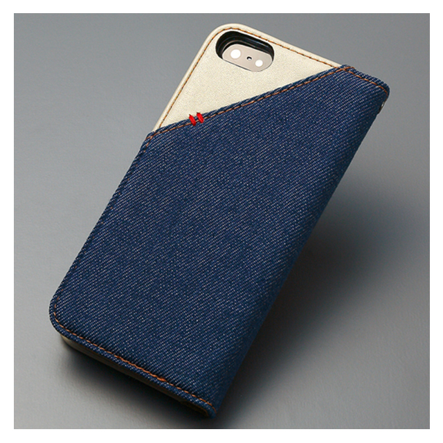 【iPhoneSE(第1世代)/5s/5 ケース】Rolling Stones Classic Tongue Denim Diarygoods_nameサブ画像