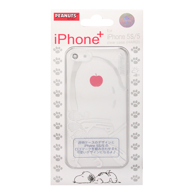 【iPhoneSE(第1世代)/5s/5 ケース】SNOOPY iPhone+ (SNOOPY＆CHARLIE)サブ画像