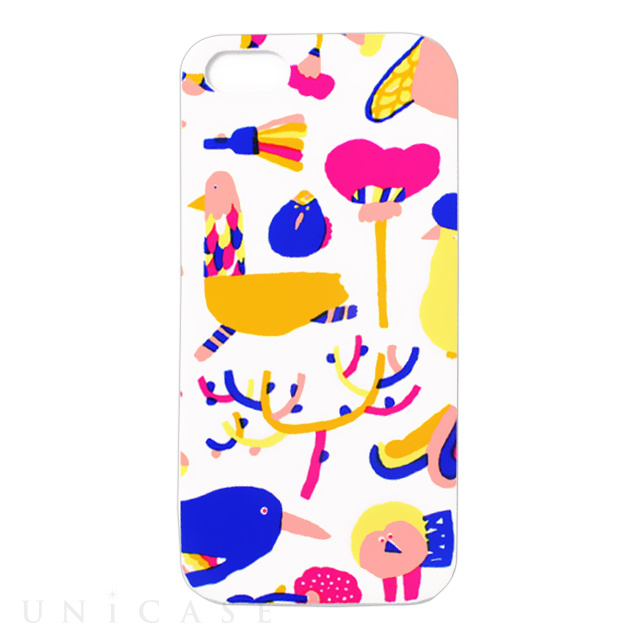 【iPhoneSE(第1世代)/5s/5 ケース】iPhone Case BIRD＆FLOWER OR