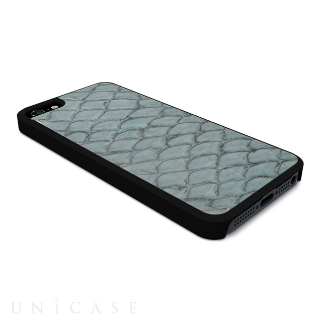 【iPhone5s/5 ケース】動物皮モンスターケース Monster-Grass carp ライトグレー