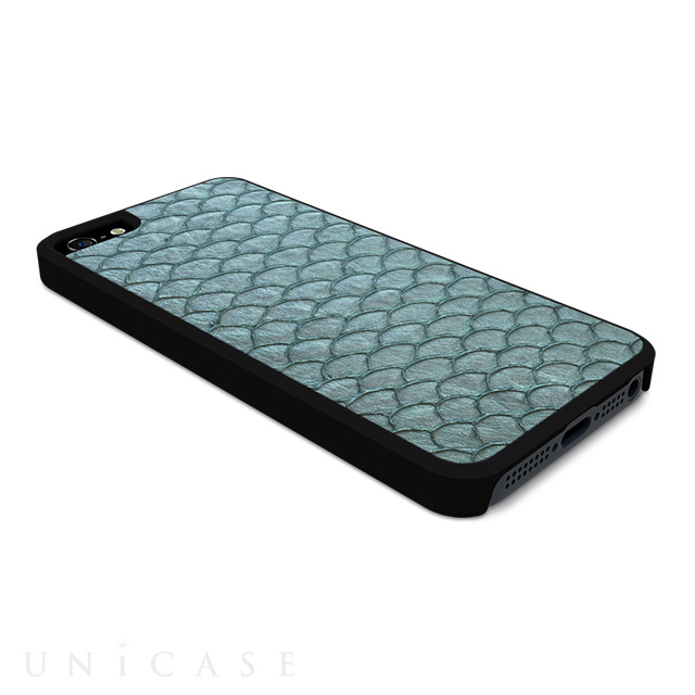 【iPhone5s/5 ケース】動物皮モンスターケース Monster-Grass carp グリーン