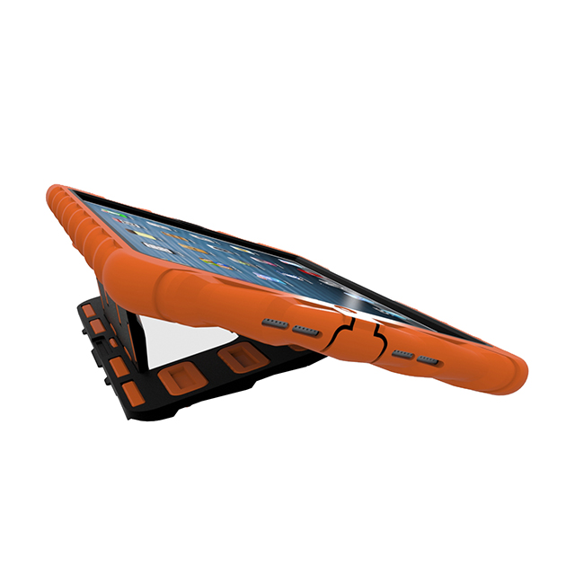 【iPad Air(第1世代) ケース】Gumdrop Hideaway with Stand オレンジ Blackサブ画像