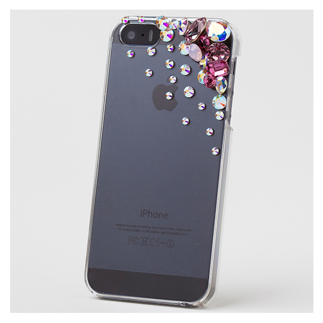【iPhoneSE(第1世代)/5s/5 ケース】Bijou Model 1 ～Point～ MilkyPinkgoods_nameサブ画像