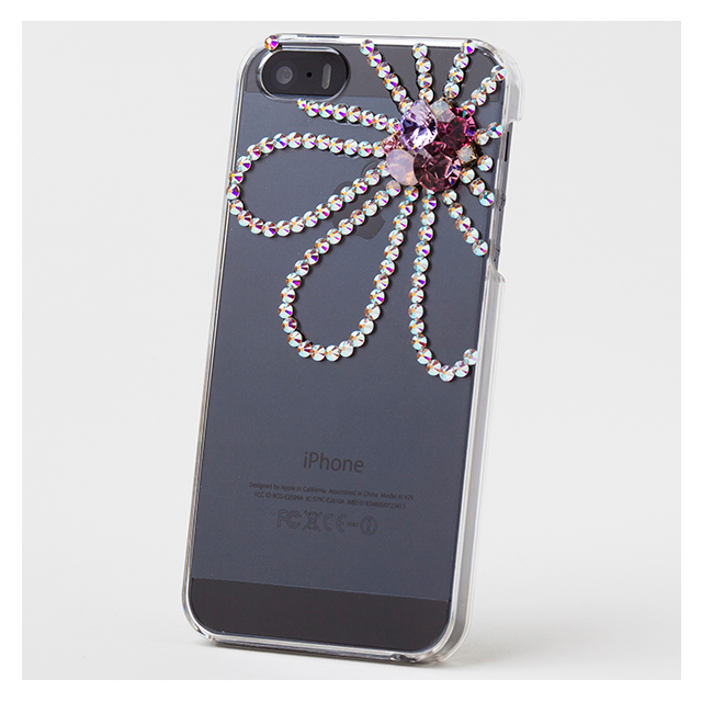 【iPhoneSE(第1世代)/5s/5 ケース】Bijou Flower ～Point～ Pinkgoods_nameサブ画像