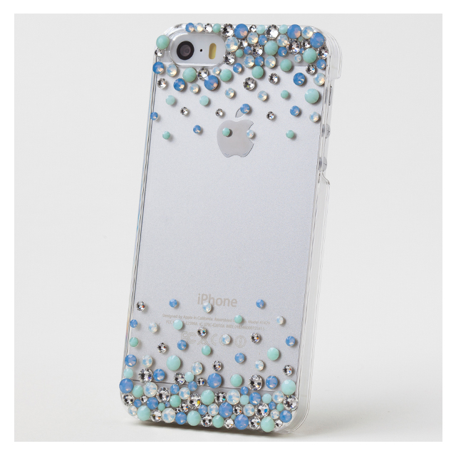 【iPhoneSE(第1世代)/5s/5 ケース】Bijou Bubble ～Point～ Mintgoods_nameサブ画像