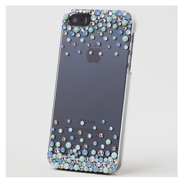 【iPhoneSE(第1世代)/5s/5 ケース】Bijou Bubble ～Point～ Mintgoods_nameサブ画像