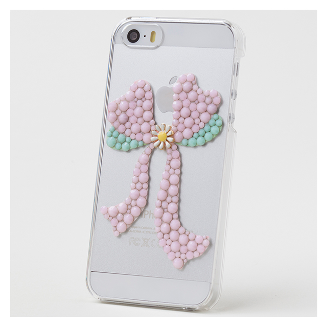 【iPhoneSE(第1世代)/5s/5 ケース】Bijou Macaron Ribbon ～Point～goods_nameサブ画像