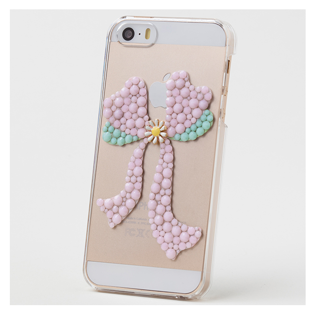 【iPhoneSE(第1世代)/5s/5 ケース】Bijou Macaron Ribbon ～Point～goods_nameサブ画像