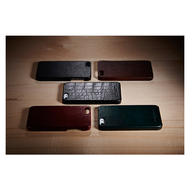 【iPhone5s/5 ケース】KATHARINE HAMNETT LONDON Leather Cover Set (Black)サブ画像